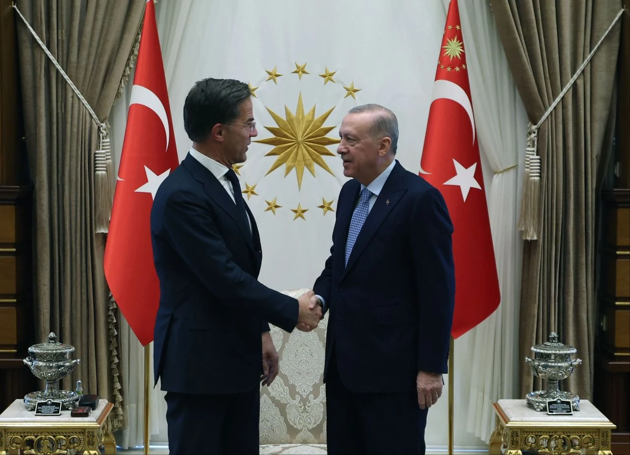 Son dakika | Cumhurbaşkanı Erdoğan, NATO Genel Sekreteri Rutte'yi kabul etti! İşte ilk kareler