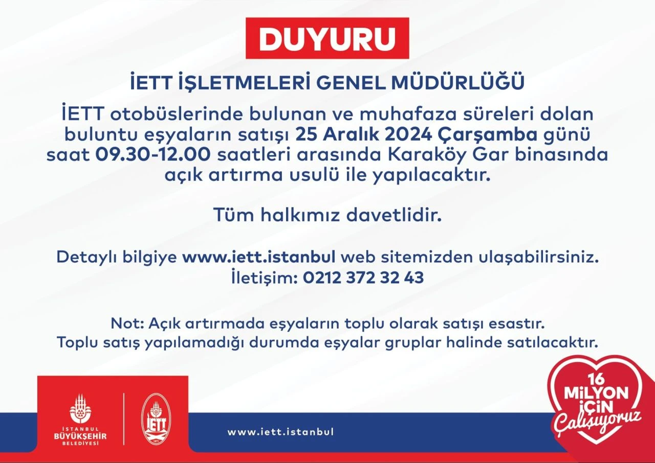 İETT kayıp eşya açık artırma ne zaman? Otobüslerde unutulan laptoplar ve cep telefonları satışa çıkıyor - 1. Resim