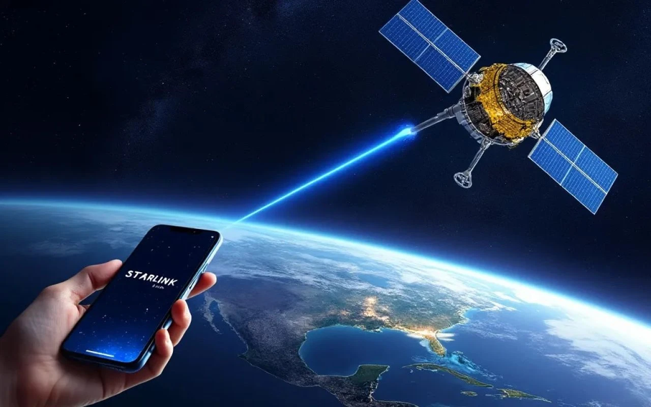 Elon Musk'ın Starlink projesi son aşamaya geldi: Uydudan telefonlara internet dönemi başlıyor - 1. Resim