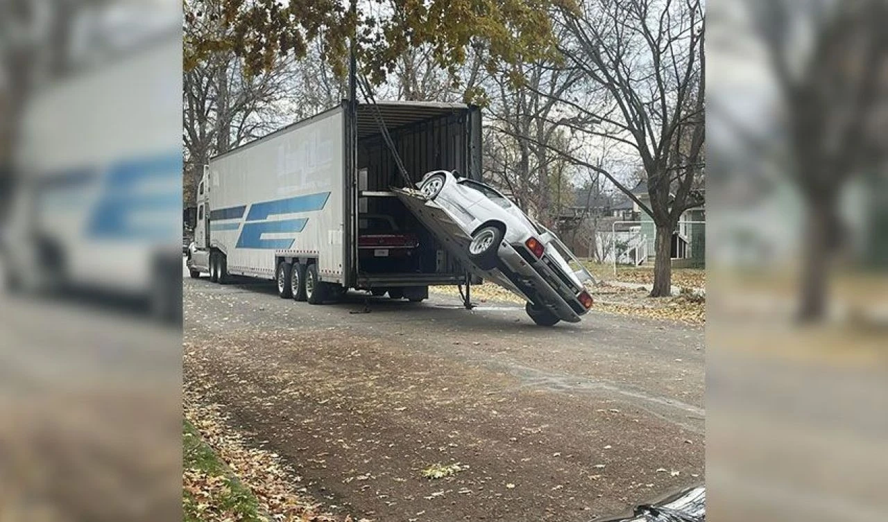 Kamyon şoförü hayatının şokunu yaşadı! Ufak bir arıza 10 milyon TL'lik zarara yol açtı