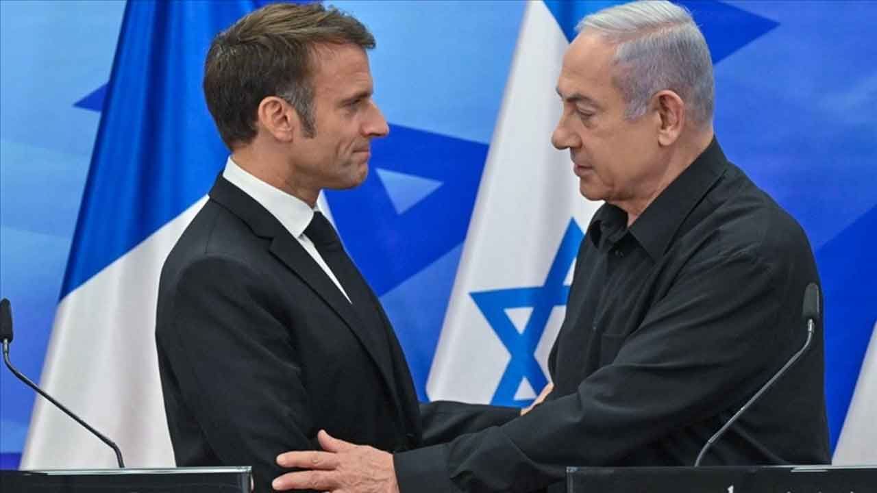 Netanyahu’dan Macron'a UCM Telefonu! 'Beni tutuklamayın' diye yalvardı