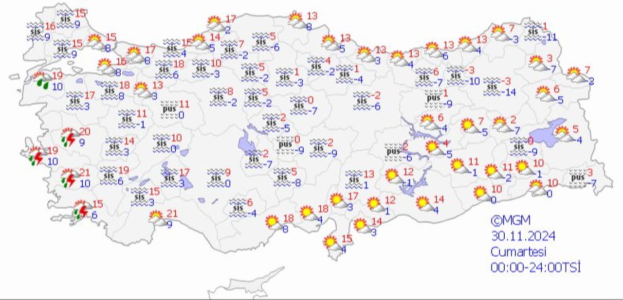 Meteoroloji uyardı, yarına dikkat! Maskelerinizi hazırlayın, kokudan durulmayacak - 3. Resim