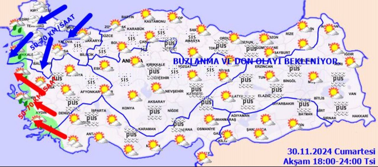 Meteoroloji'den fırtına uyarısı: Hafta sonu çok kuvvetli esecek!  - 3. Resim