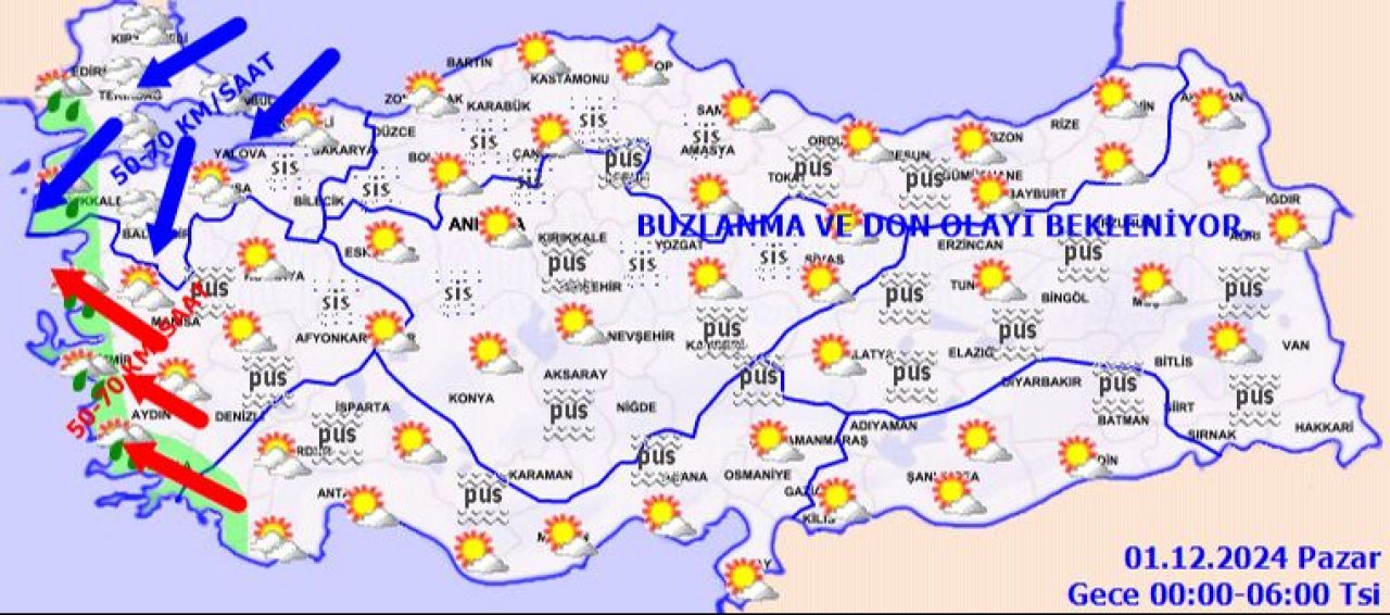 Meteoroloji'den fırtına uyarısı: Hafta sonu çok kuvvetli esecek!  - 4. Resim