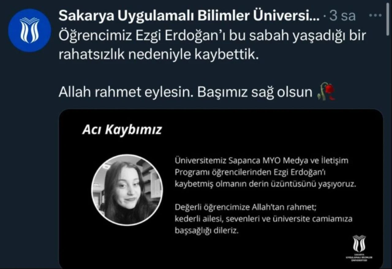 Sakarya'da 20 yaşındaki üniversite öğrencisi ölü bulundu! - 1. Resim