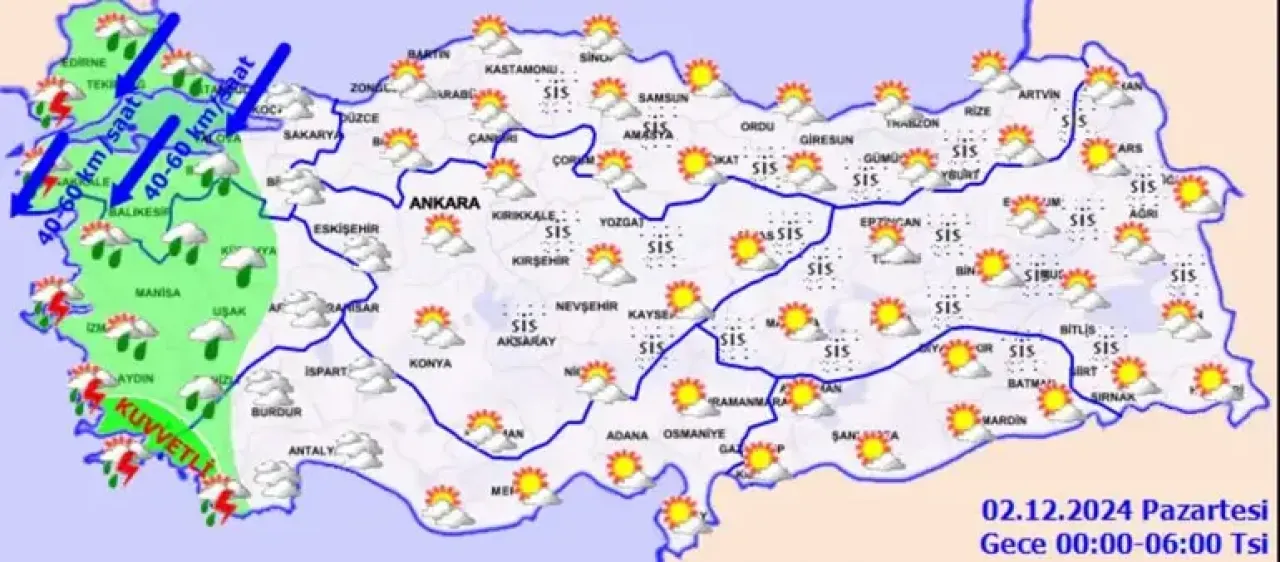 2 Aralık Pazartesi okullar tatil mi? Hava durumu araştırılıyor - 2. Resim