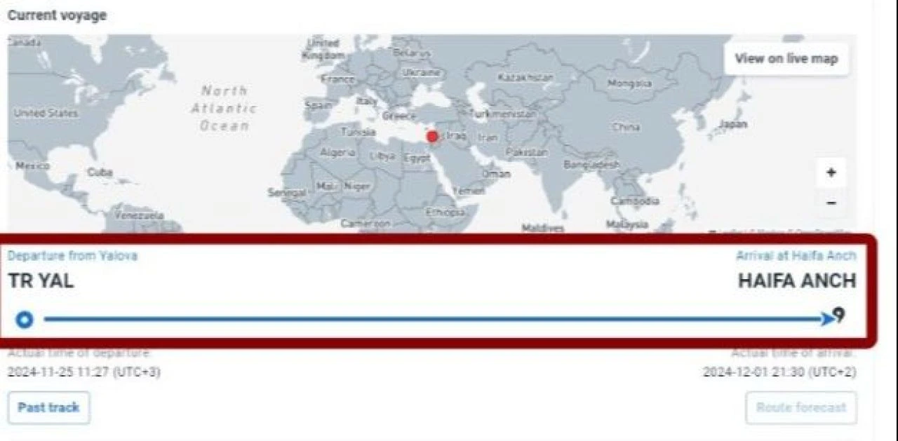 DMM sosyal medyada yayılan Türkiye’den İsrail’e kimyasal taşındığı iddiasına açıklık getirdi - 1. Resim