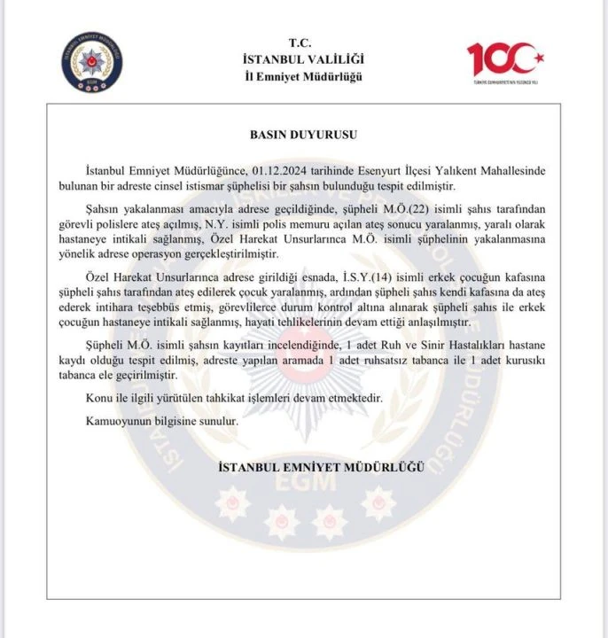 Son dakika | Esenyurt’ta polis ekiplerine silahlı saldırı!