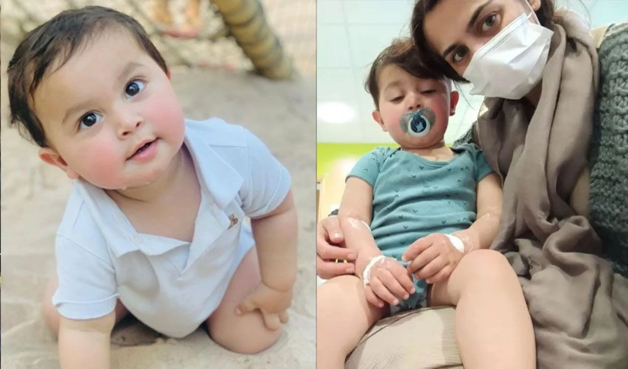 Ayak parmaklarını çarpan 2 yaşındaki çocuğun kanser olduğu ortaya çıktı! - 1. Resim