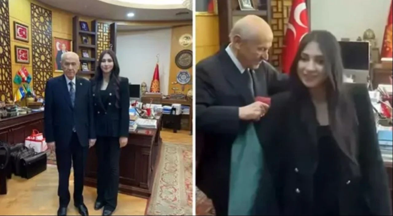 Bahçeli yeni avukatı akrabasına cübbesini giydirdi: "Kıymetli amcamın ellerinden giymek nasip oldu"