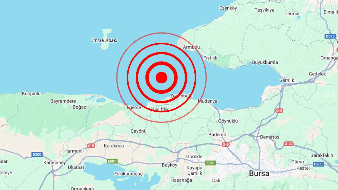 Son dakika | Marmara Denizi'nde deprem meydana geldi! Kandilli Rasathanesi detayları duyurdu