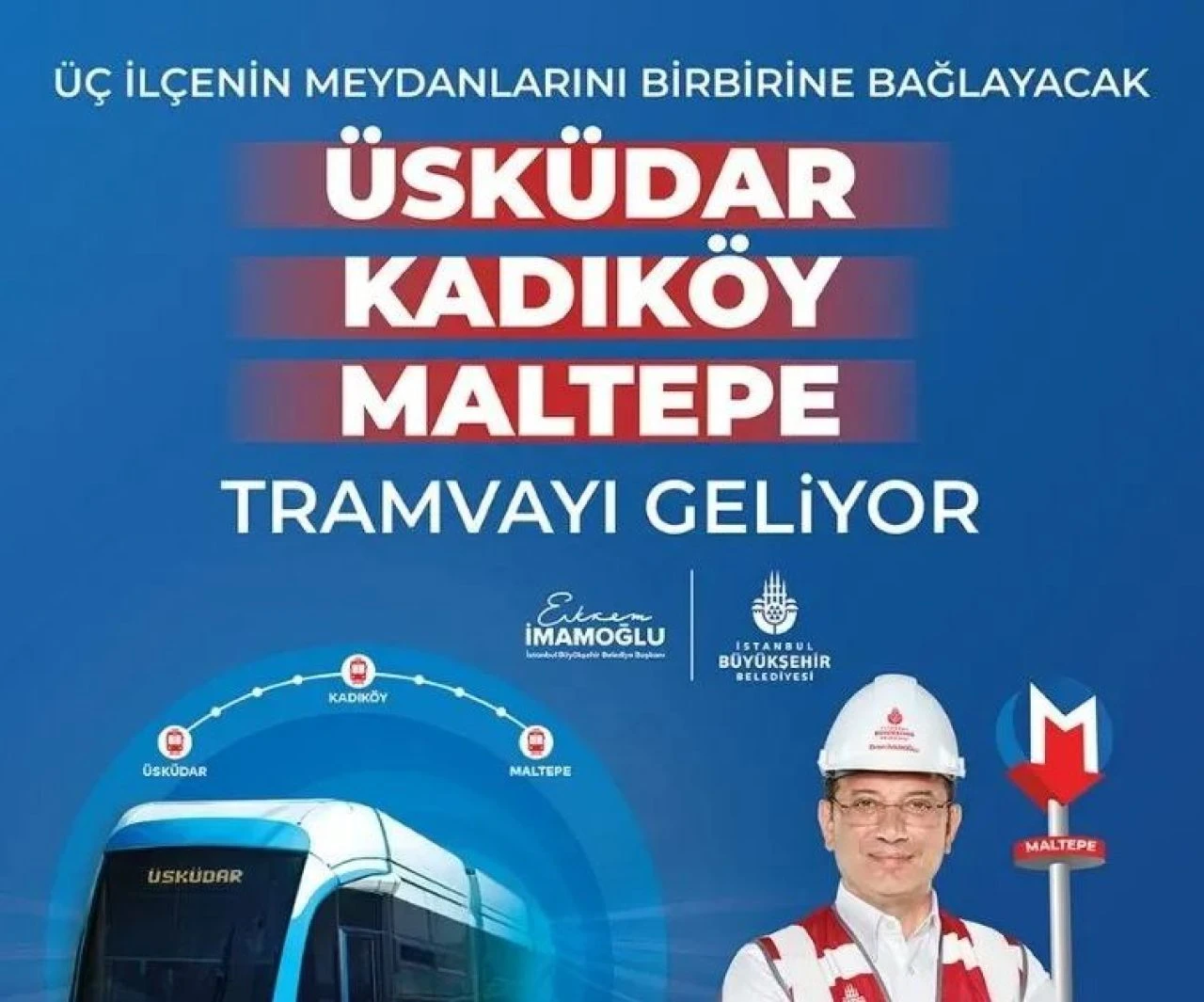 Üsküdar-Kadıköy-Maltepe tramvay hattı ne zaman açılacak? Durakları vatandaşın gündeminde - 1. Resim