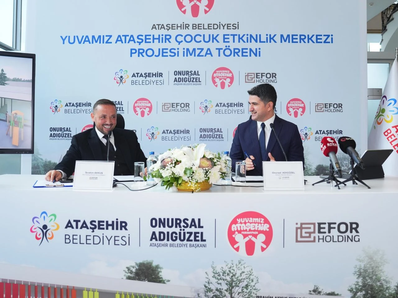 Ataşehir Belediyesi’nden çocuklar için ekolojik adım: Etkinlik merkezi için imzalar atıldı