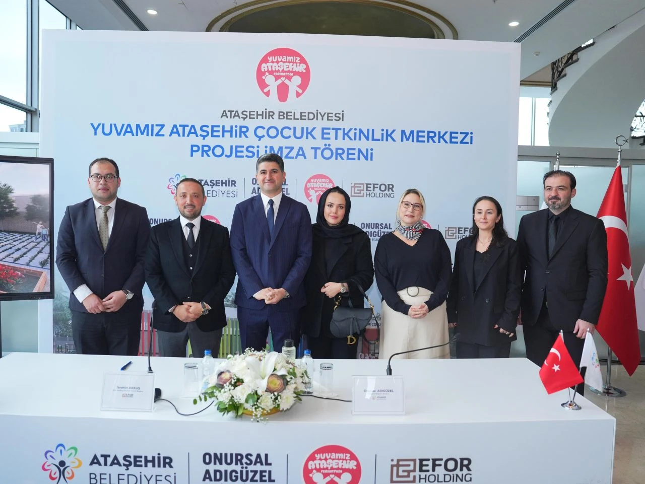 Ataşehir Belediyesi’nden çocuklar için ekolojik adım: Etkinlik merkezi için imzalar atıldı