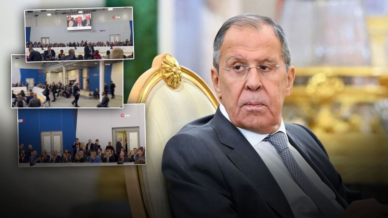 Rus Bakan Sergey Lavrov'u gören salonu terk etti! Ukrayna, Avrupa'ya barış şartlarını anlattı