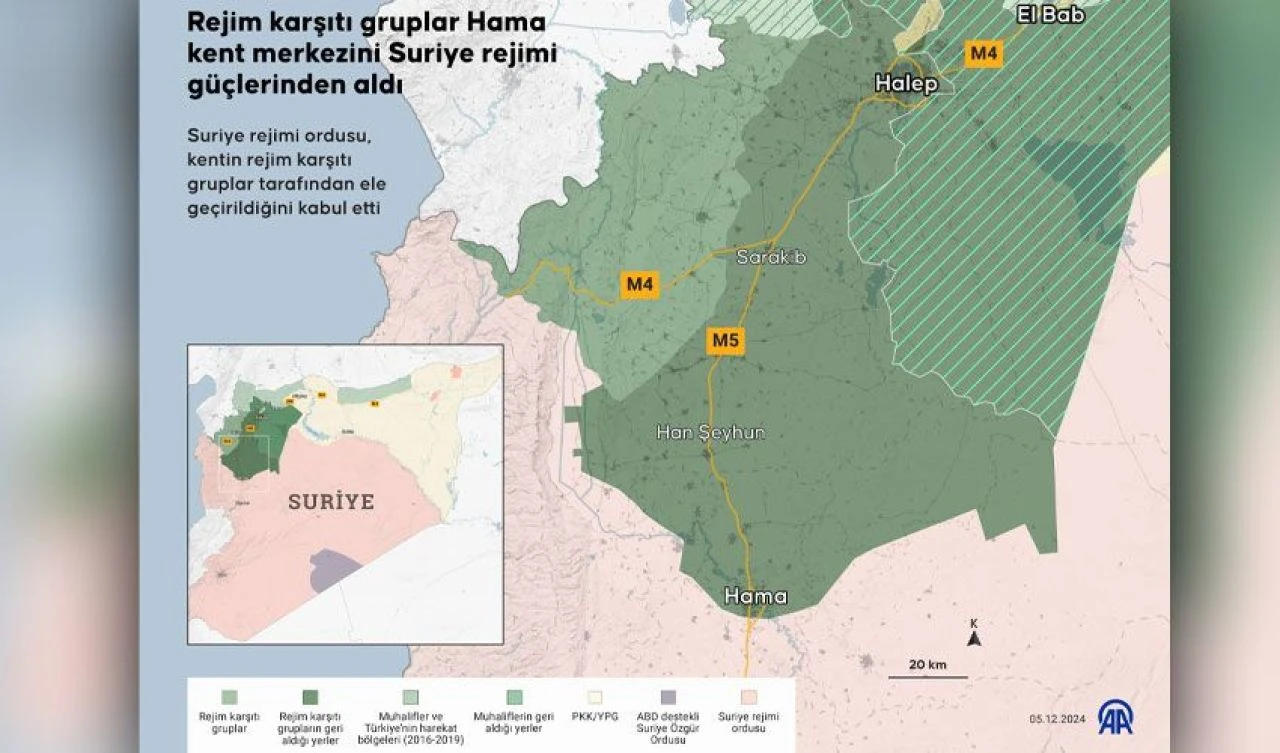 Son dakika | Beşar Esad bir şehri daha kaybetti! Suriye'de muhalif örgütler Hama'yı ele geçirdi, rejim güçleri kaçıyor - 1. Resim