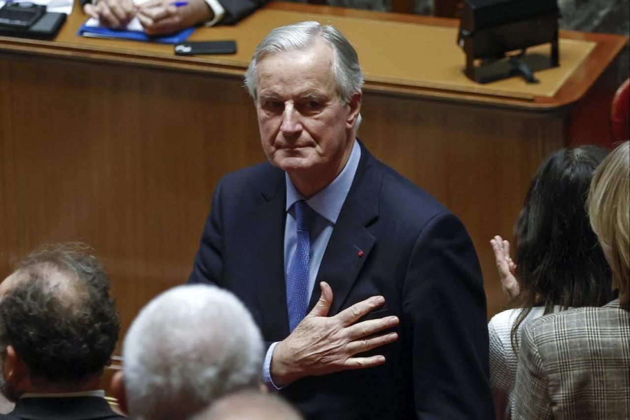 Son dakika | Fransa Başbakanı Michel Barnier istifa etti, Emmanuel Macron süre istedi - 1. Resim