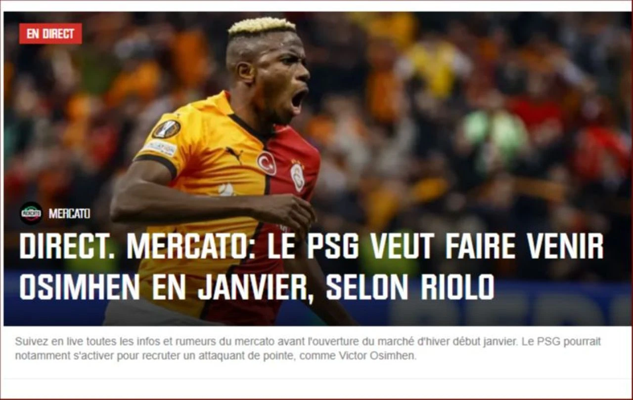 Galatasaray'da Osimhen endişesi! Dev bir talip çıktı, devre arası elden kaçabilir! - 1. Resim