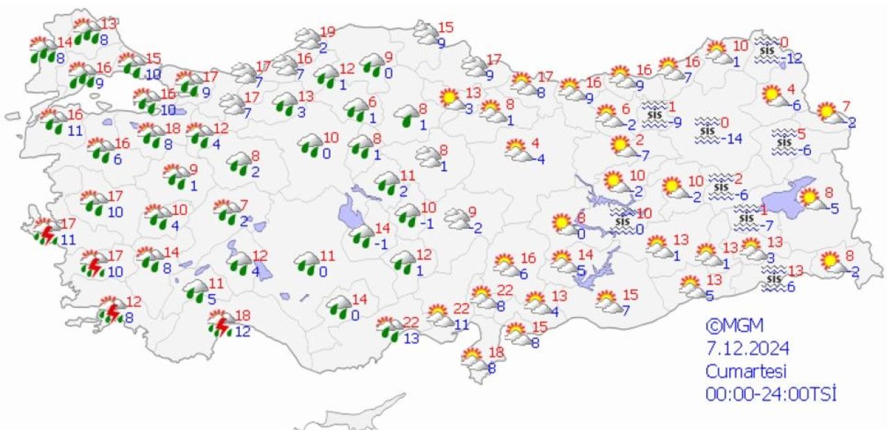 Meteoroloji uyardı: Ülkenin yarısını etkisi altına alacak! Hafta sonu hava durumu nasıl olacak? - 6. Resim