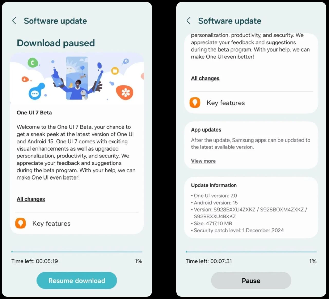 One UI 7 Beta yayınlandı: İşte yeni özellikler ve güncellemeyi alan telefonlar - 1. Resim