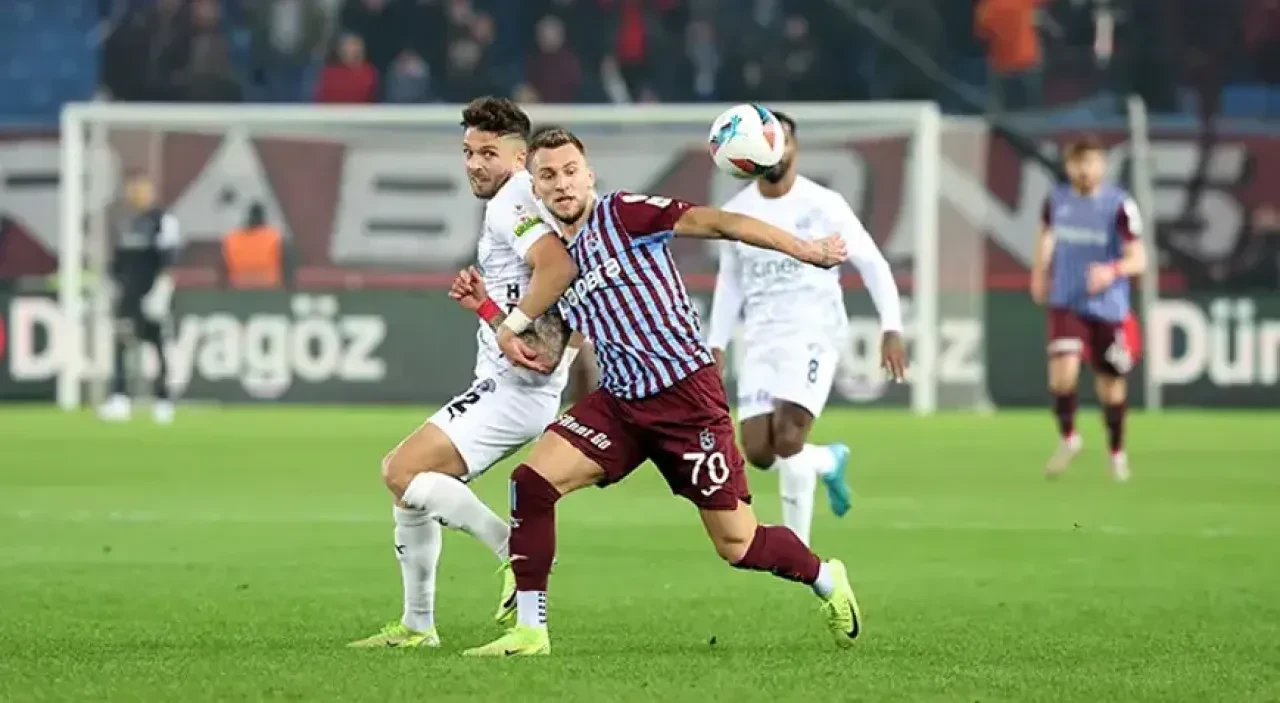 Trabzonspor Kasımpaşa maçı kaç kaç bitti? Trabzon’da nefes kesen maç