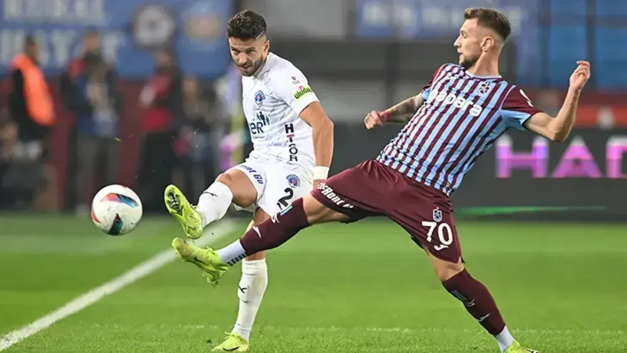 Trabzonspor Kasımpaşa maçı kaç kaç bitti? Trabzon’da nefes kesen maç