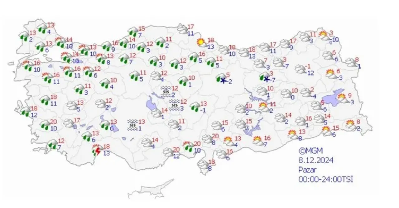 Yarın İstanbul’da yağmur var mı? 7 Aralık hava durumu - 2. Resim