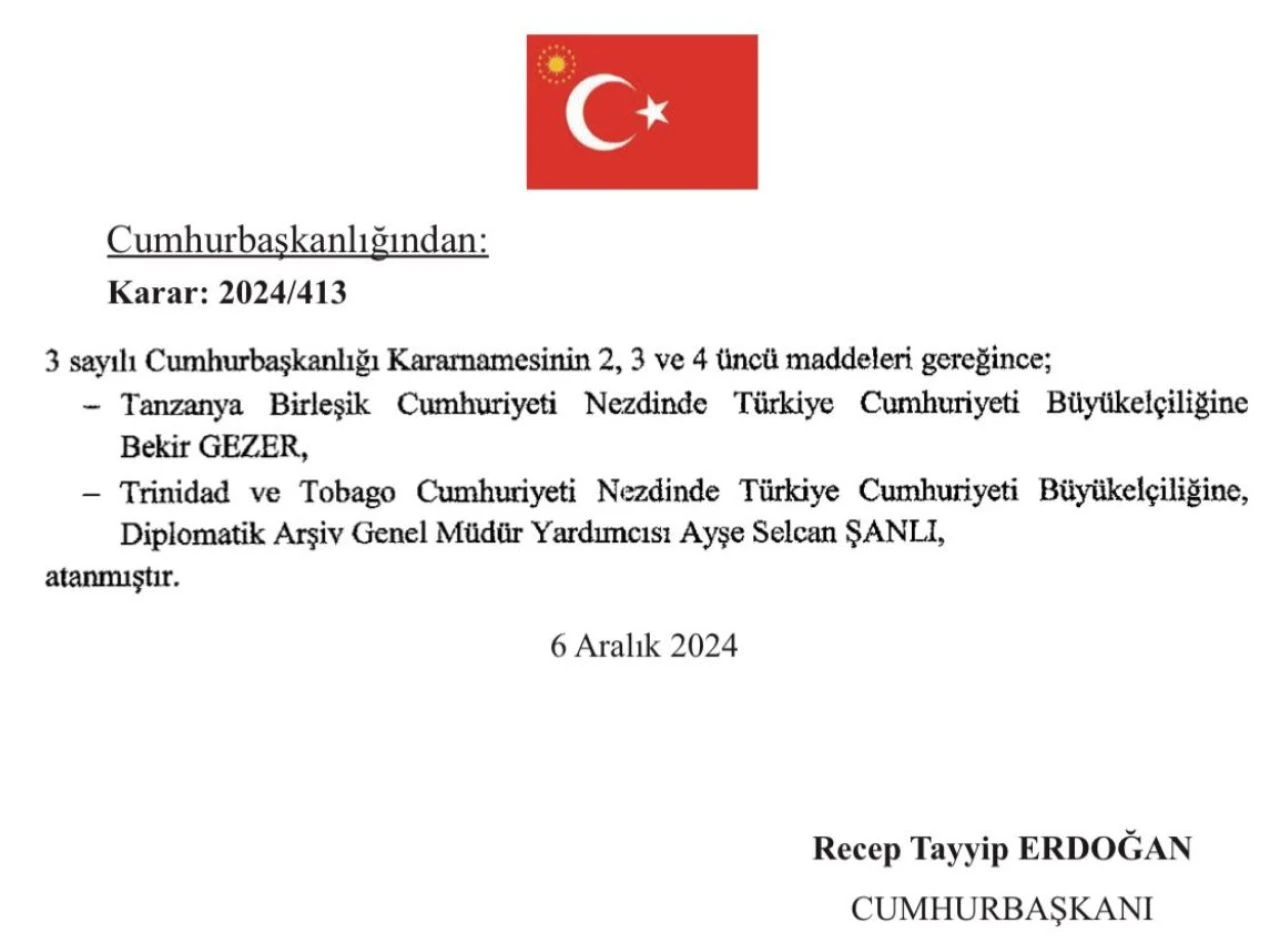 Son dakika | Yeni atamalar Resmi Gazete'de yayımlandı! 