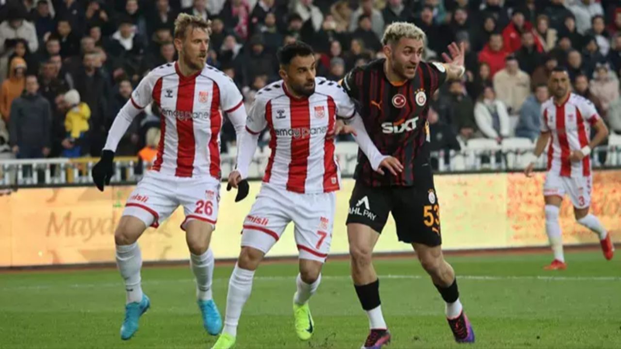 Sivasspor Galatasaray maçı kaç kaç bitti?