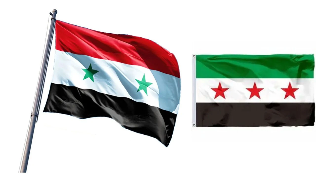 Suriye'de bayrak değişimi: Kırmızının yerini yeşil aldı - 1. Resim