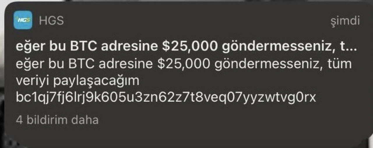 HGS uygulaması hacklendi mi? Kullanıcılara hakaret ve tehdit mesajları gönderiliyor - 2. Resim