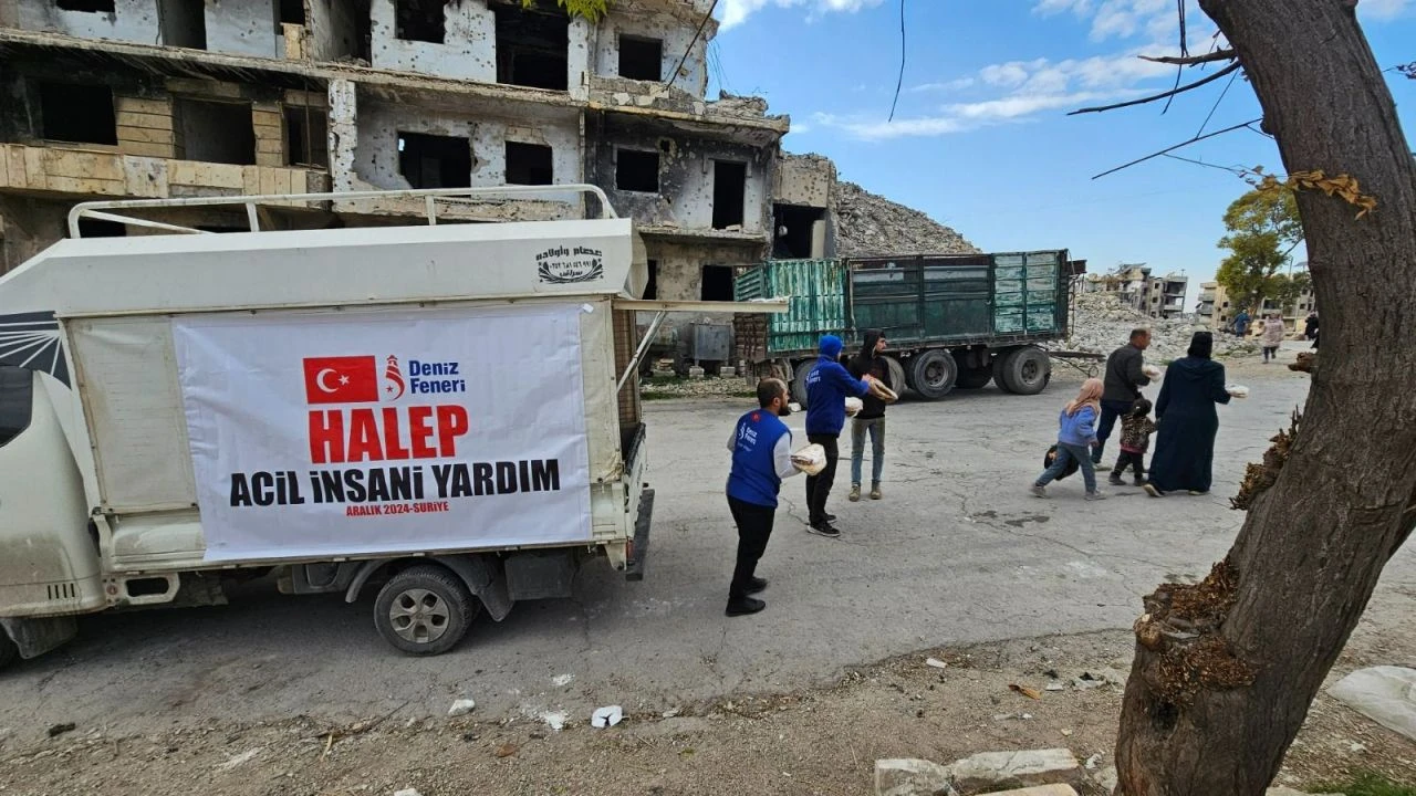 Deniz Feneri Derneği'nden Suriye'ye yardım eli
