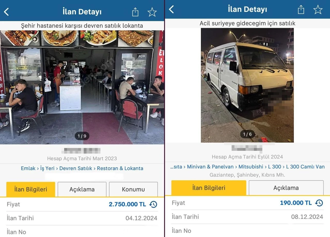 İkinci el otomobil ve emlak satışında yeni fırsatçılık! Suriye'ye göç dolandırıcılığı başladı!  - 1. Resim