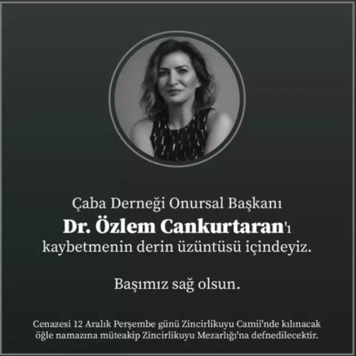 Özlem Cankurtaran'ın cenaze töreni ne zaman? Modern tıbbın filozofu Zincirlikuyu Mezarlığna defnedilecek - 1. Resim