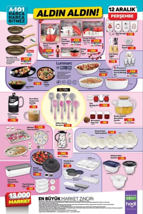 A101 12 Aralık 2024 aktüel katalog ürünleri satışta! Stanley termos, iPhone 16 Pro, Samsung kablosuz hızlı şarj cihazı, Philips şarjlı süpürge, Fissler düdüklü tencere ve daha fazlası… - 10. Resim