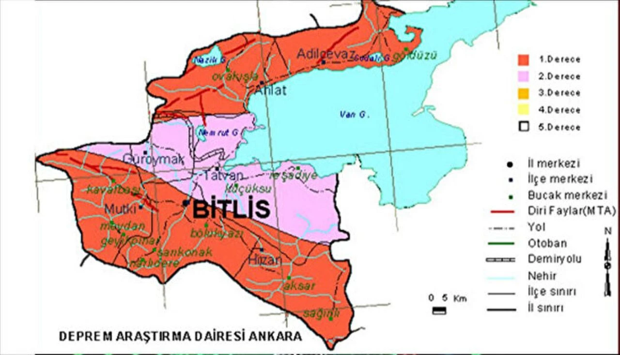 Bitlis Ahlat’ta fay hattı var mı? Bitlis deprem bölgesi riski gündem oldu - 1. Resim