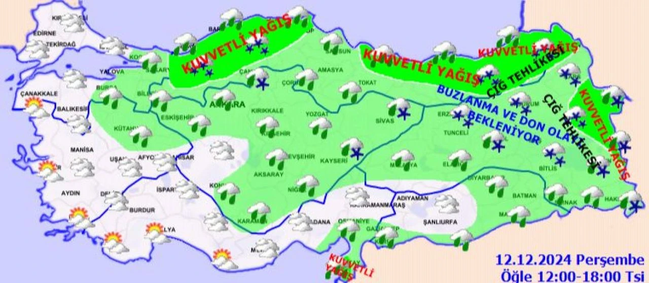 Bugün İstanbul’da yağmur var mı? 12 Aralık hava durumu raporu - 2. Resim