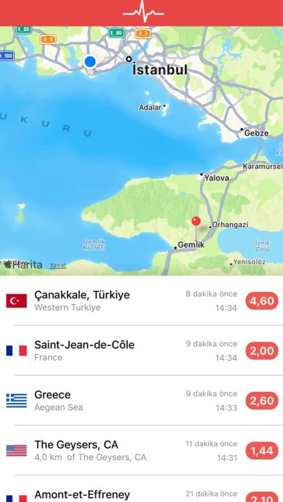 Çanakkale deprem ile sallandı! AFAD ve Kandilli'den açıklama bekleniyor - 1. Resim