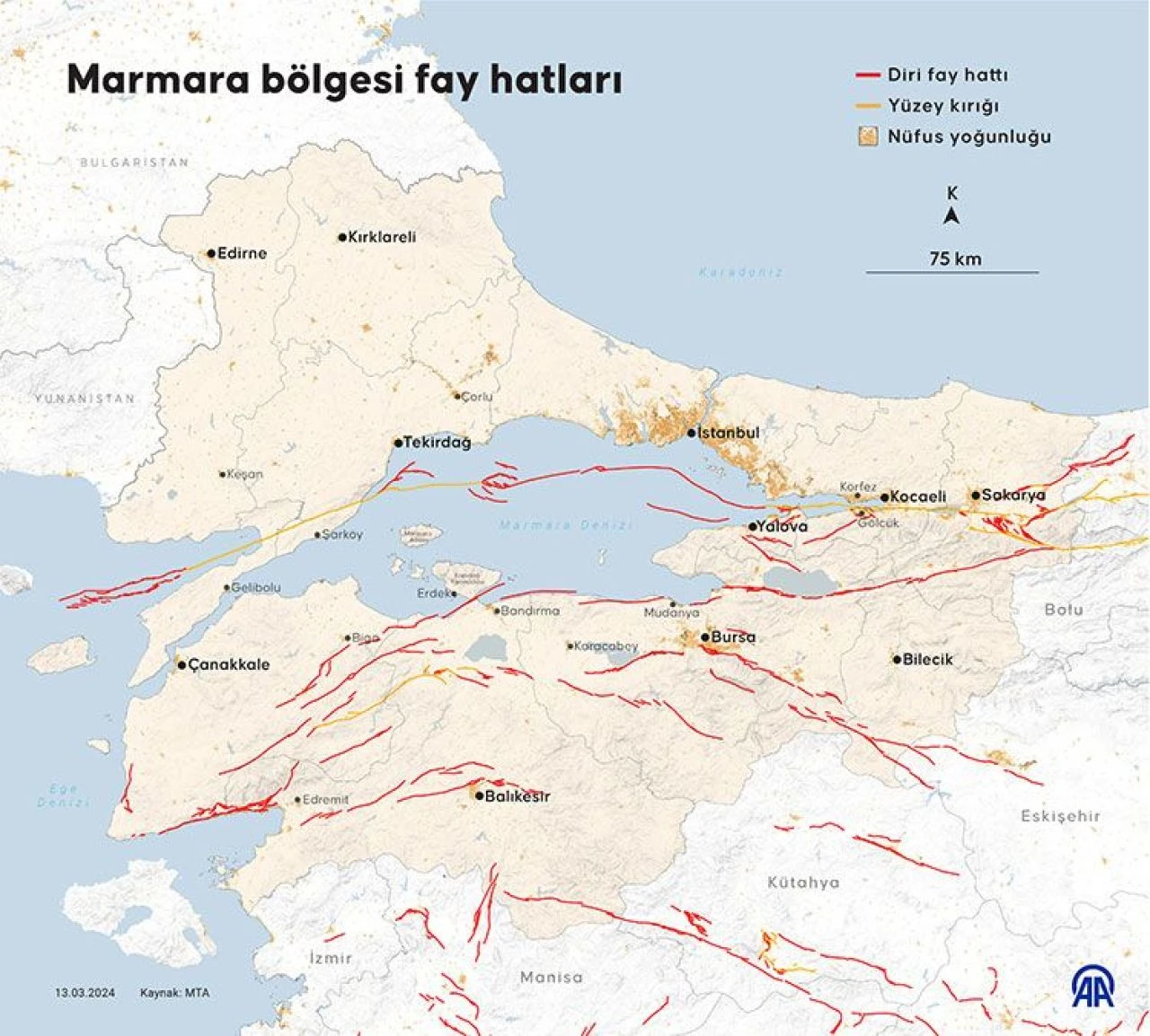 Çanakkale’de fay hattı var mı? Nereden geçtiği ve deprem risk haritası gündeme geldi - 1. Resim