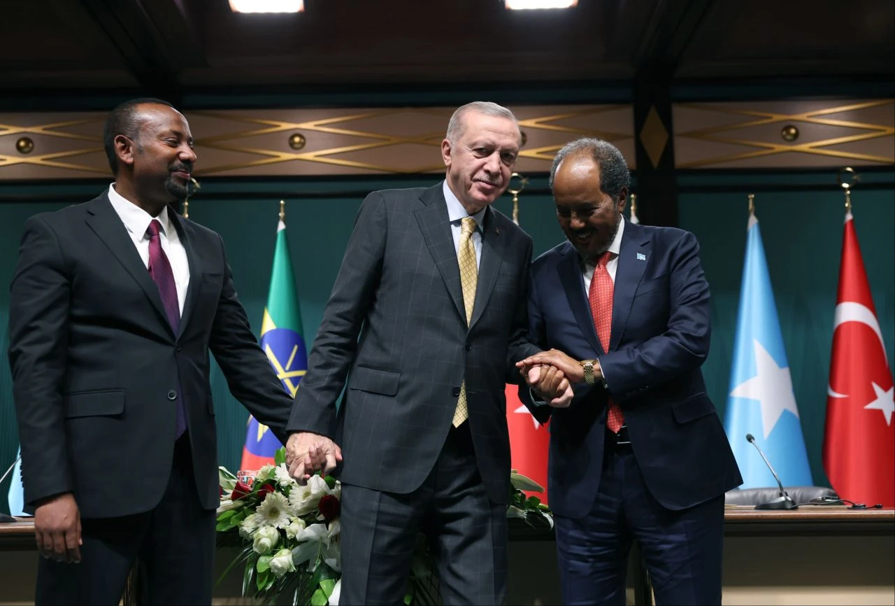 Son dakika | Ankara'da Somali-Etiyopya Zirvesi! Cumhurbaşkanı Erdoğan 2 ülkeyi barıştırdı