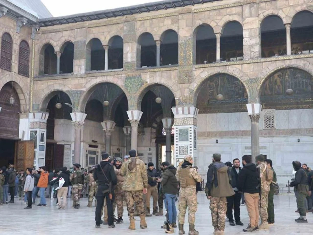 Son dakika | MİT Başkanı İbrahim Kalın Şam'da! TGRT Haber Emevi Camii'nde görüntüledi