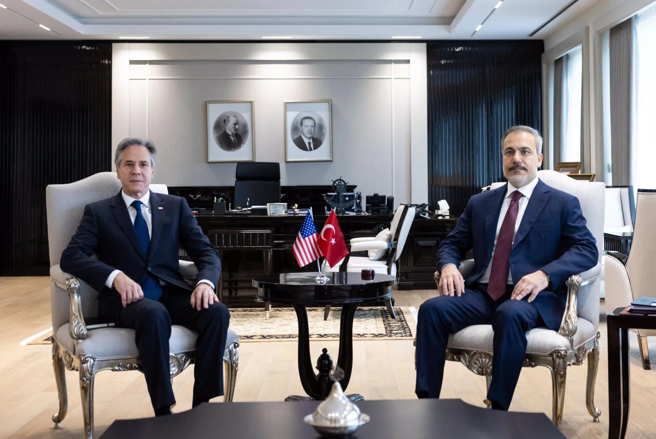 Son dakika | Ankara'da Suriye zirvesi! Hakan Fidan ile  Antony Blinken bir araya geldi: 'Büyük oranda mutabıkız' - 2. Resim