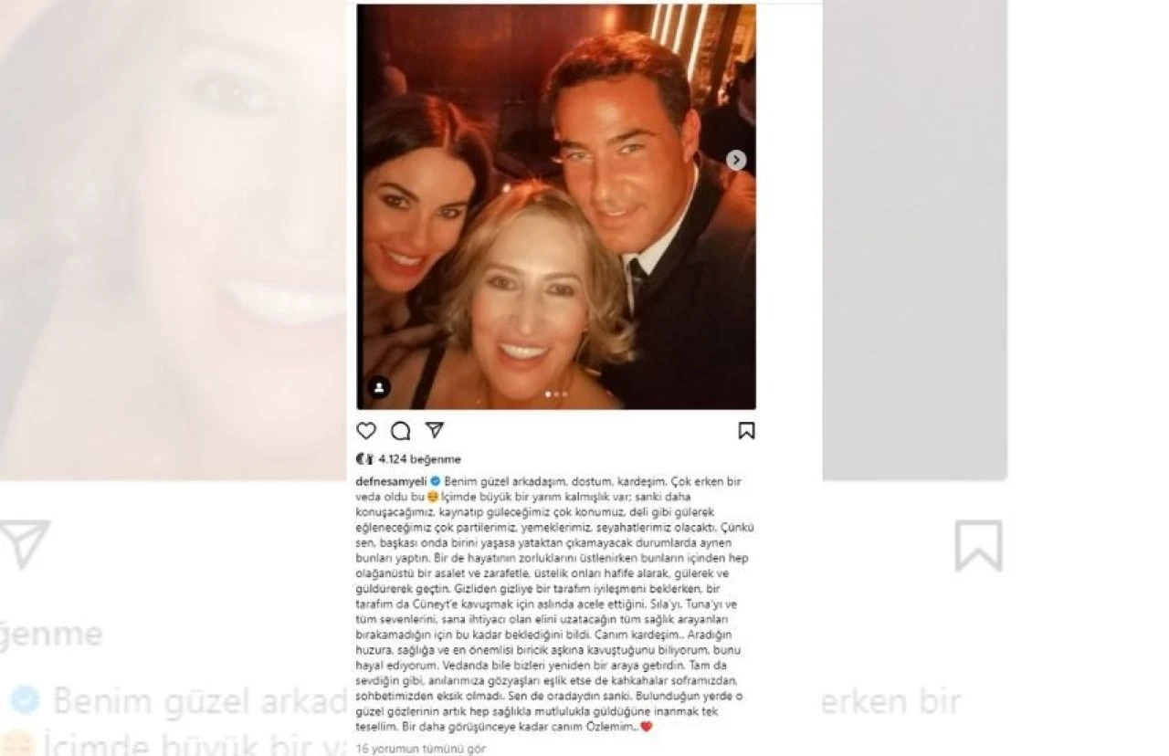 Defne Samyeli'nin acı günü! En yakın arkadaşını kaybetti