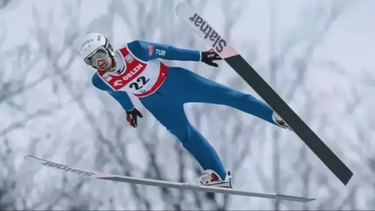 Fatih Arda İpcioğlu, Kayakla Atlama'da rekor kırdı!