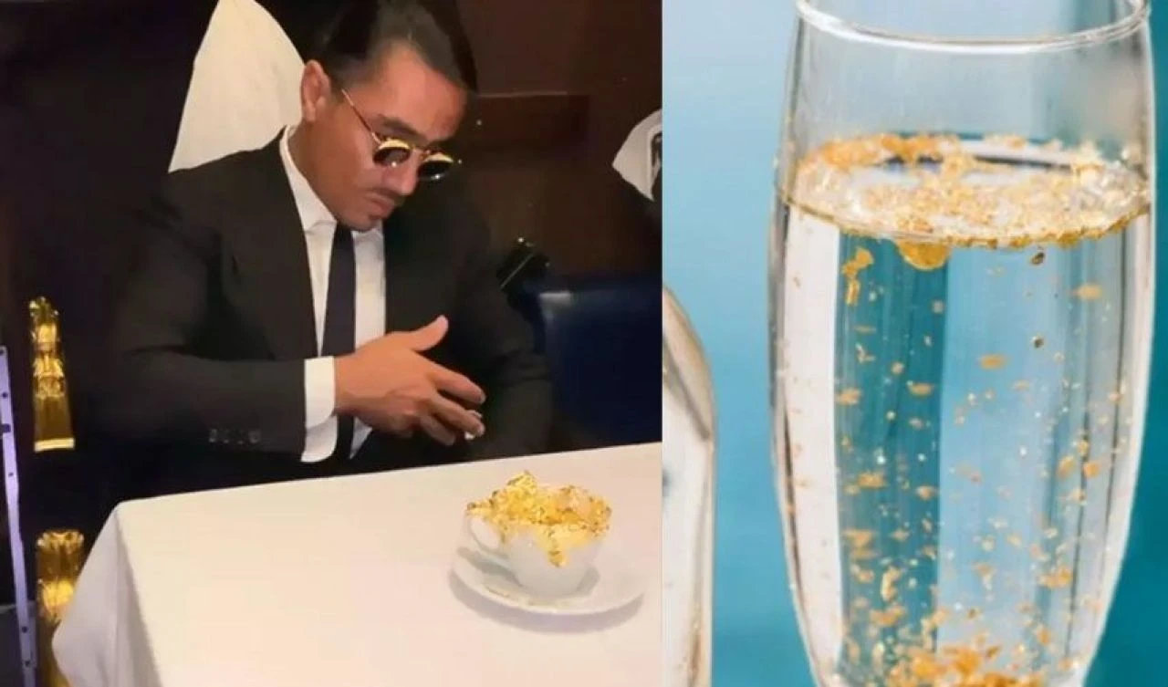 Nusret Gökçe'nin cappuccino'su ile başladı, 24 ayar altınlı suya dönüştü! Üstelik restoranların en ucuz ürünü