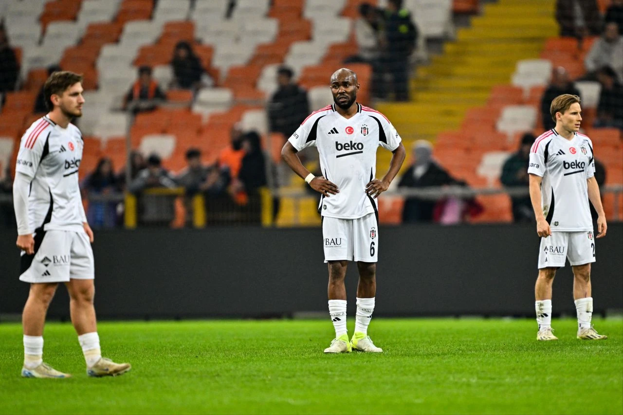 Adana Demirspor, Beşiktaş'ı 2-1'lik skorla mağlup etti!