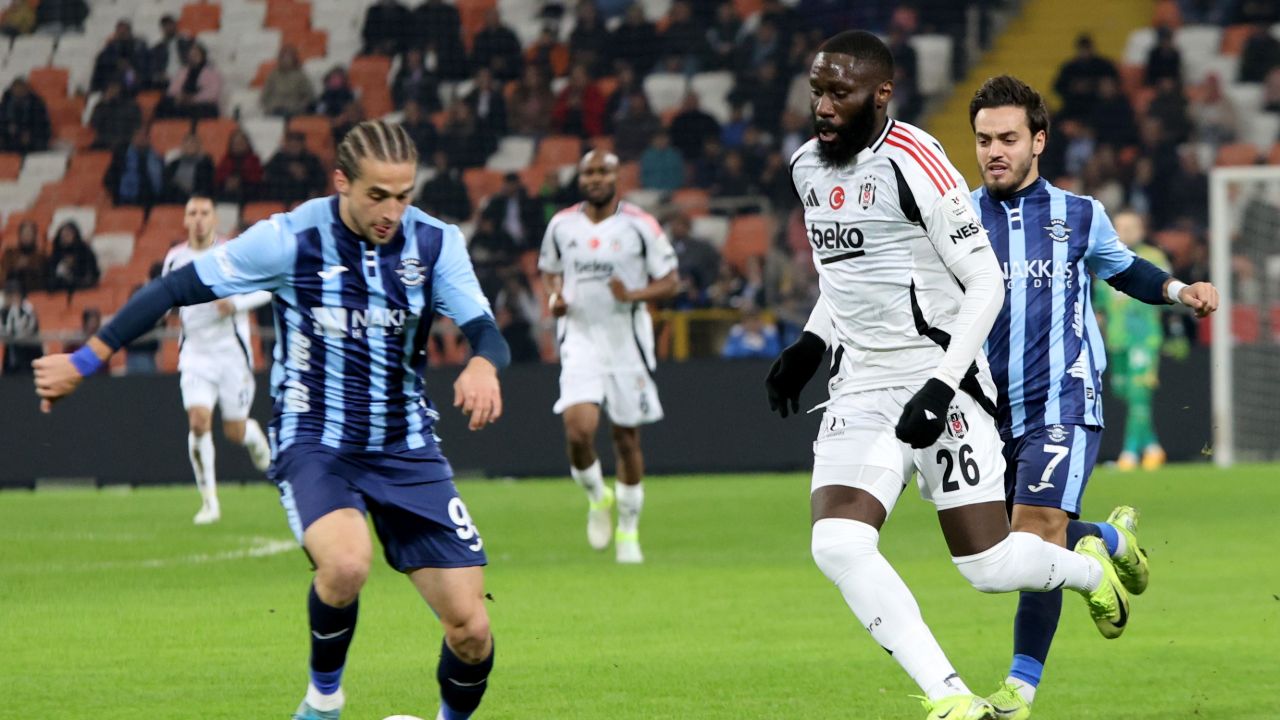 Adana Demirspor Beşiktaş maçı kaç kaç bitti? Adana Demirspor bu sezon ilk galibiyetini aldı