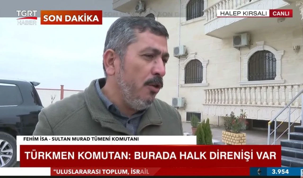 Suriye'de yeni bir iç savaş ihtimali var mı? SMO'nun Türkmen Komutanından TGRT Haber'e özel açıklamalar - 2. Resim