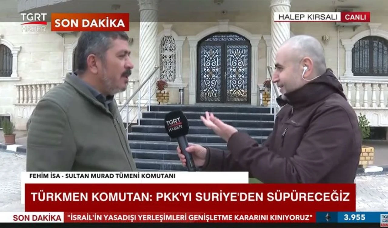 Suriye'de yeni bir iç savaş ihtimali var mı? SMO'nun Türkmen Komutanından TGRT Haber'e özel açıklamalar - 1. Resim