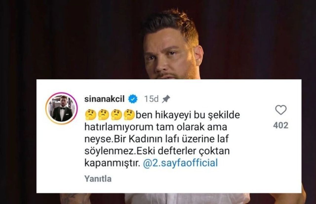 Hadise konuştu, Sinan Akçıl'dan cevap gecikmedi!